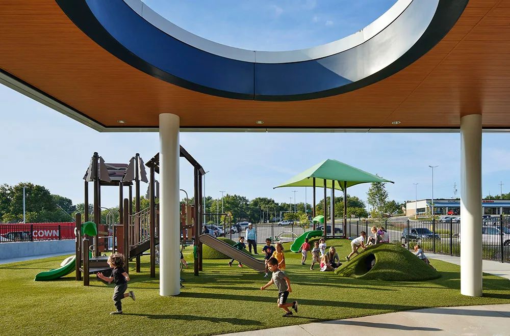 北堪萨斯城学校早教中心丨美国密苏里丨DLR Group-34