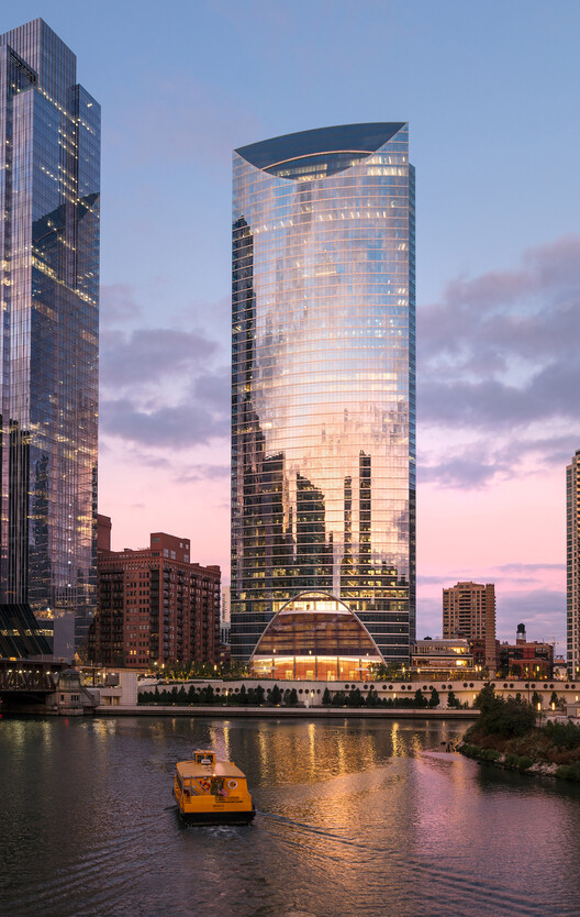 芝加哥河畔绿色地标 · River Point 办公大楼丨美国芝加哥丨Pickard Chilton-2