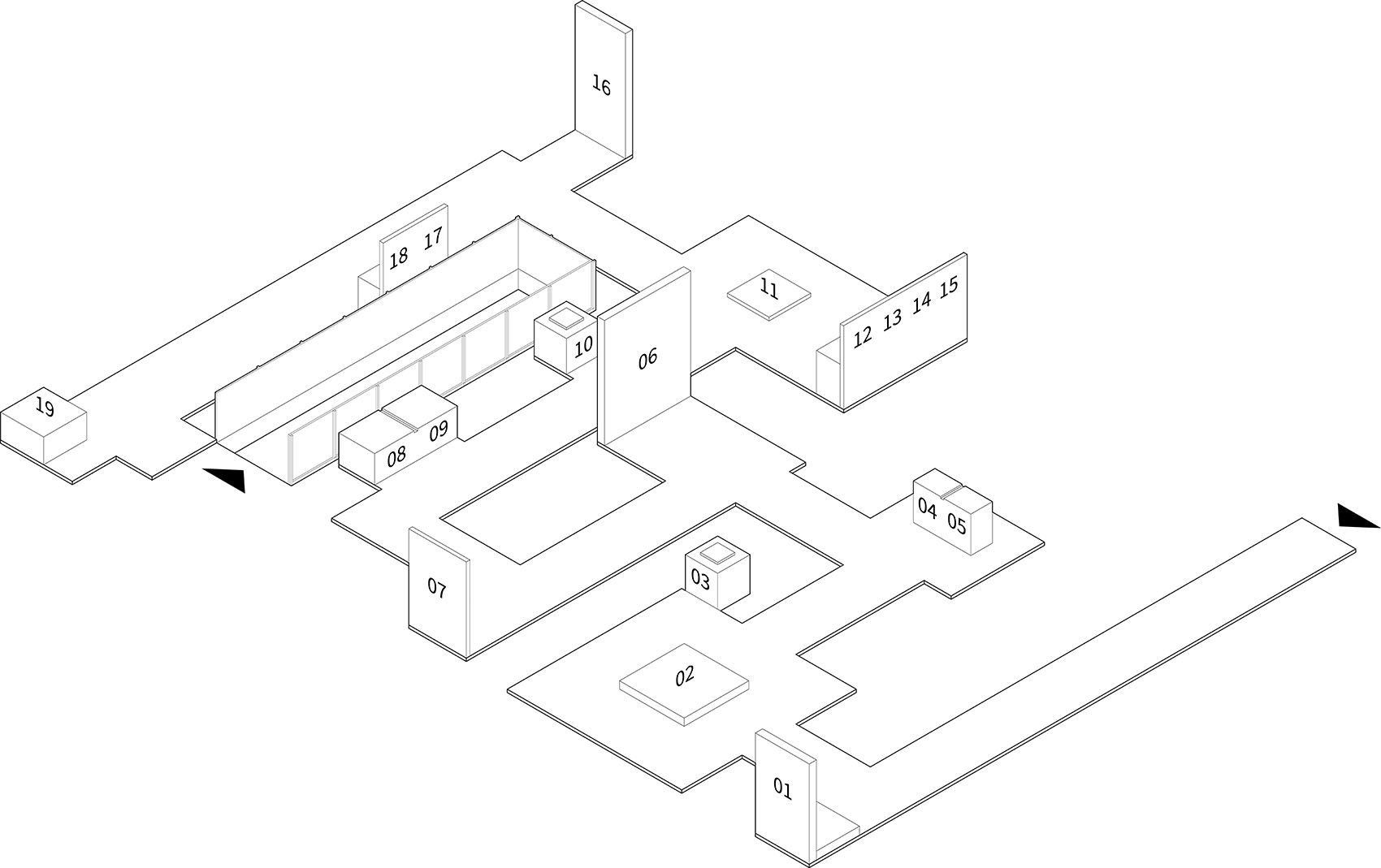 「变相·王国建艺术展」展览设计丨中国北京丨燕尾设计室-45