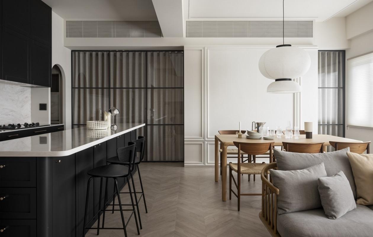 极简公寓遇上高级灰丨甘纳设计-8