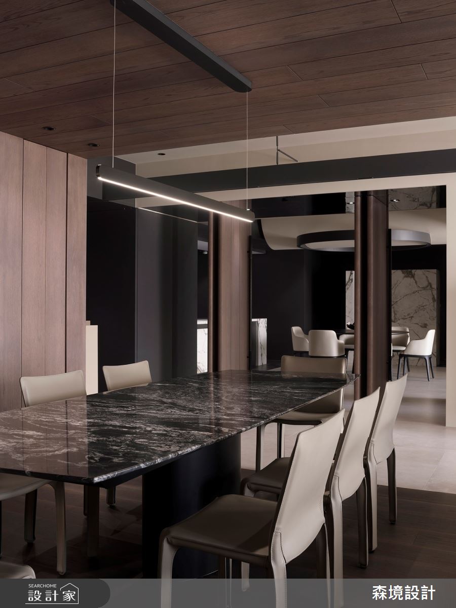 未提及明确名称,可暂称为“王俊宏76坪现代风设计案例”丨森境+王俊宏设计-13