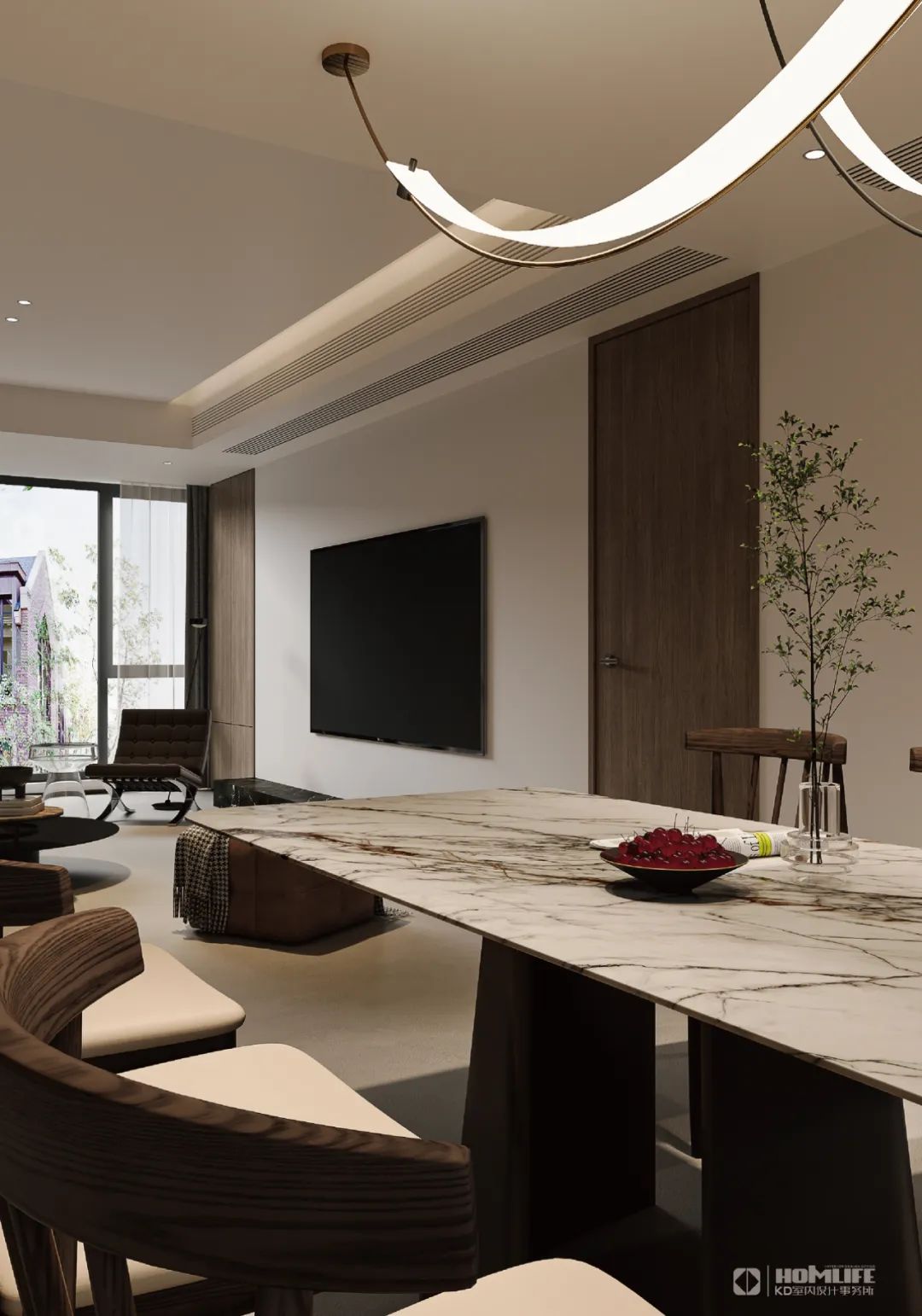 KD私宅｜星瀚雅府115㎡现代主义温暖意趣丨中国重庆丨KD室内设计事务所-31