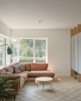 “A House With A Hat”时尚住宅设计丨比利时丨FELT architecture & design