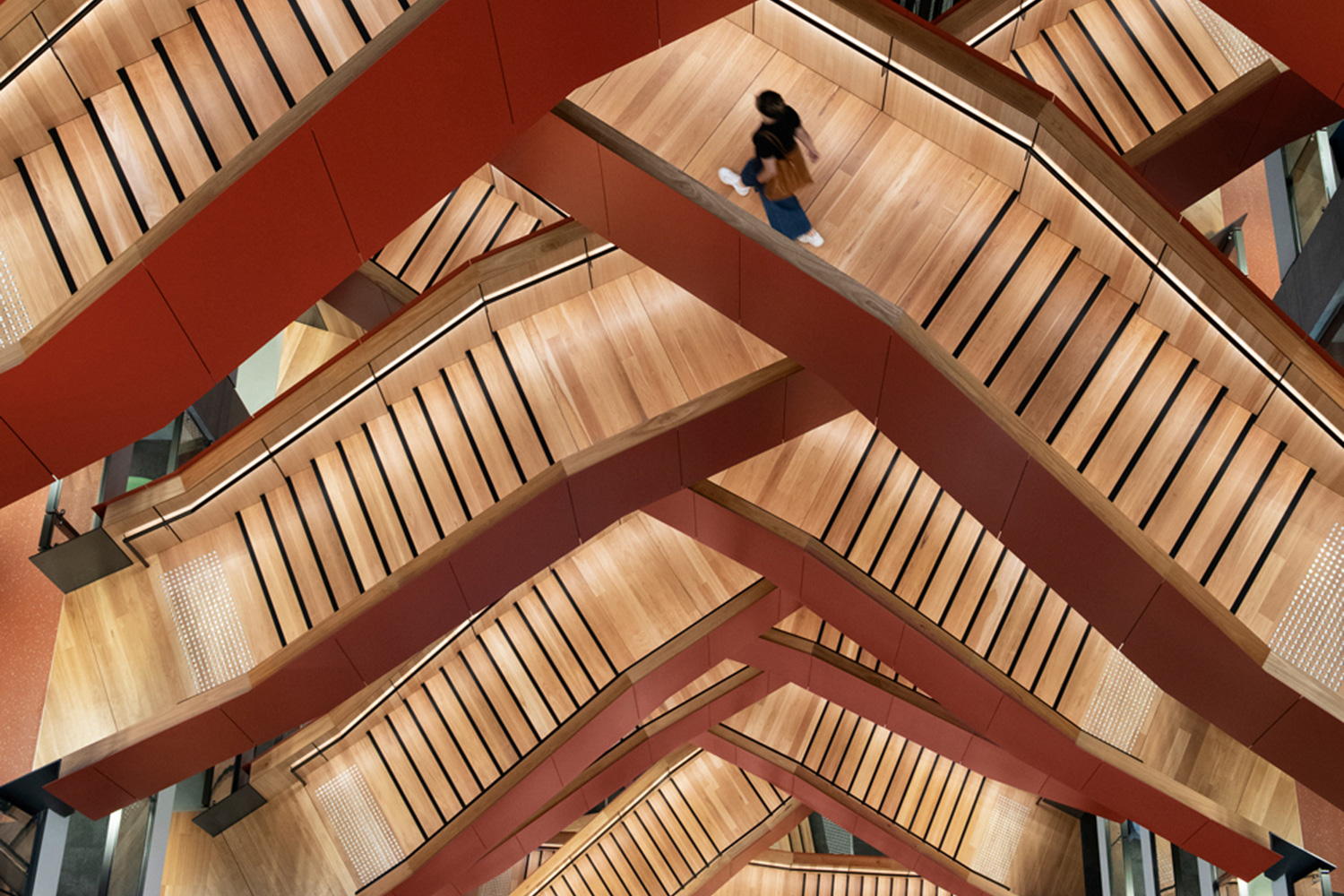 伍兹贝格打造 NAB 3 Parramatta Square 办公空间-3