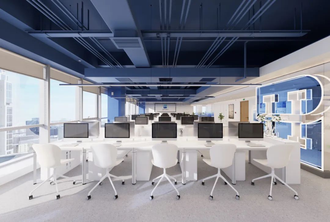LKDESIGN丨国信会视集团办公空间设计案例-31