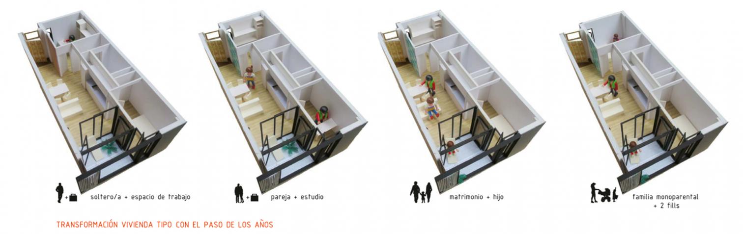 巴塞罗那创新住宅 | 集成被动式生物气候策略-8