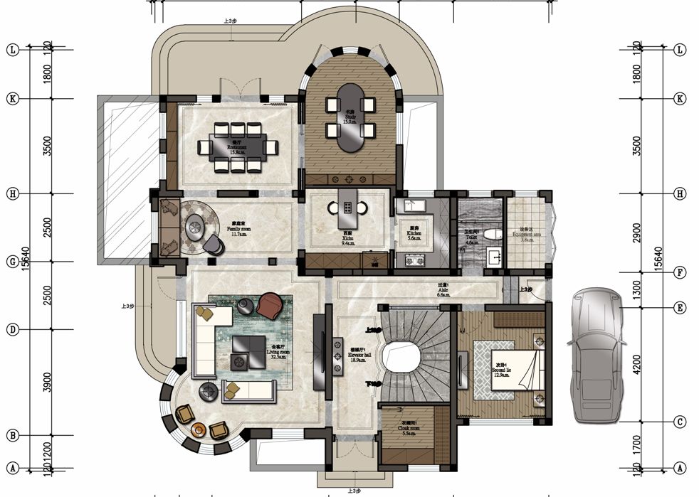 上海大豪山林 456㎡独栋别墅,简约欧式设计 10 个月完美落地-30