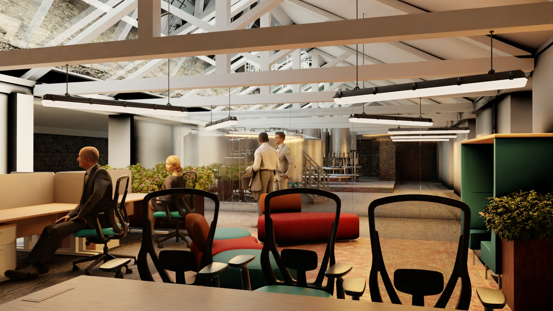 啤酒厂游客中心丨kdpa-17