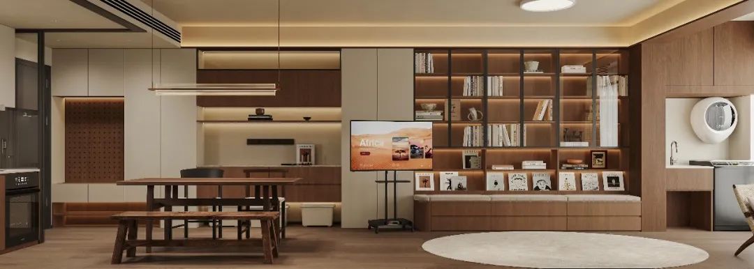 深圳如愿空间设计｜当家的边界被打开，人与生活的关系也随之丰盈-32