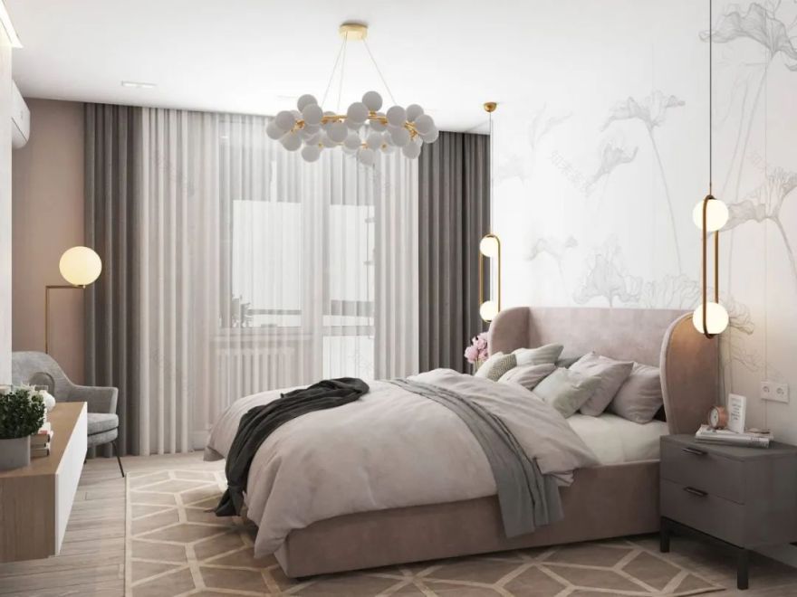 55㎡雅致空间丨ANASTASIA SHUMOVA-23