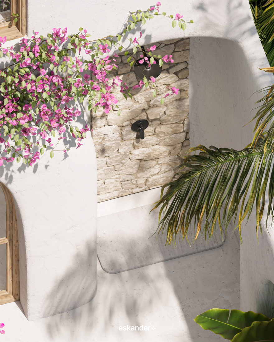 白色别墅丨印度尼西亚巴厘丨Eskander Plus Studio-16