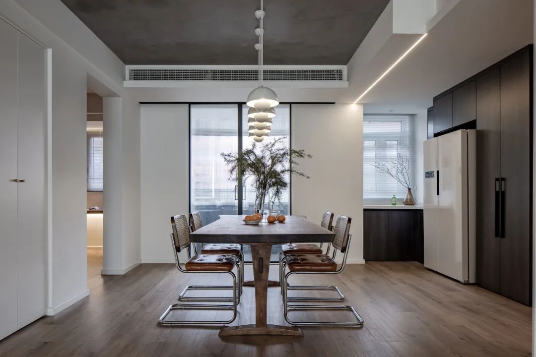 水泥漆+原木，感受极简的温度 | 吾索设计-21