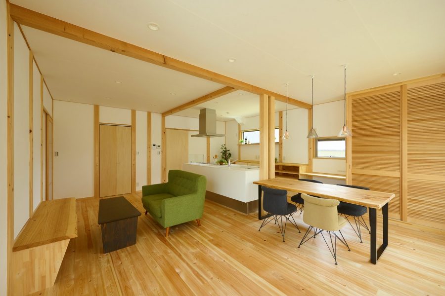 洗練された和の雰囲気と,回遊動線が心地よい家丨荒川建設株式会社-4