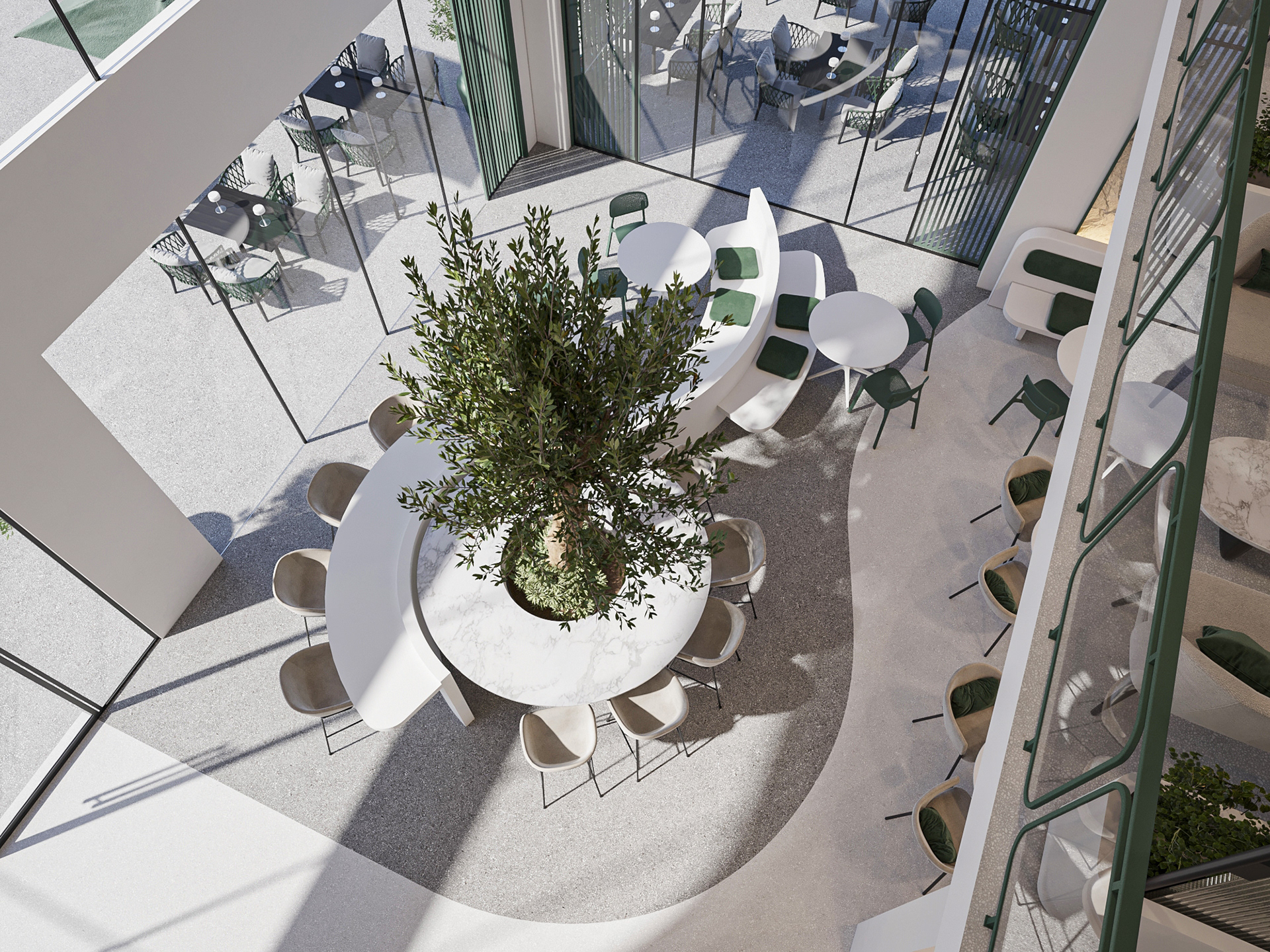 波因特意大利面餐厅丨沙特阿拉伯塔布克丨A10PLUS DESIGN STUDIO-22