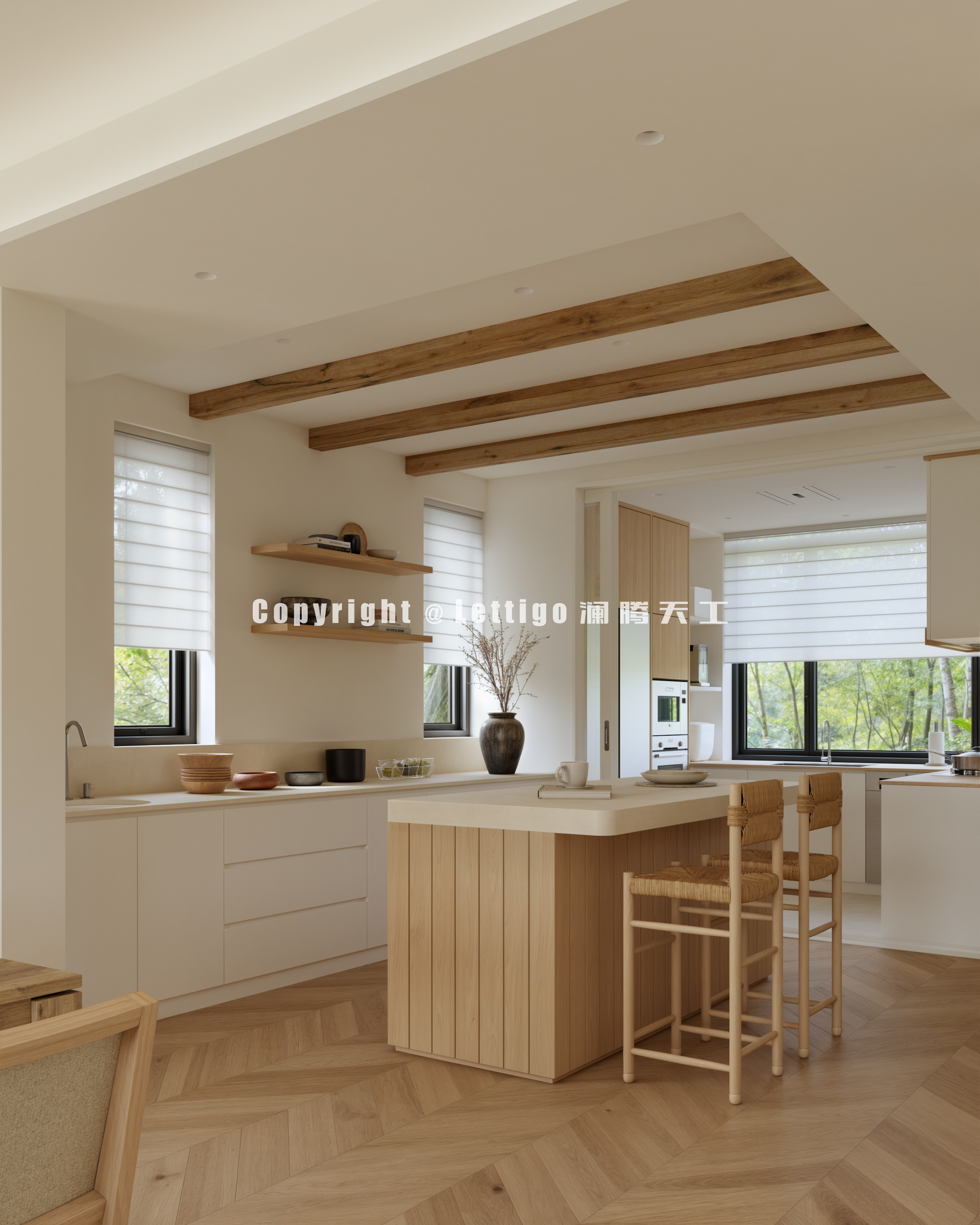 小户型原木风两居室，呼吸中都是清新的味道~-10