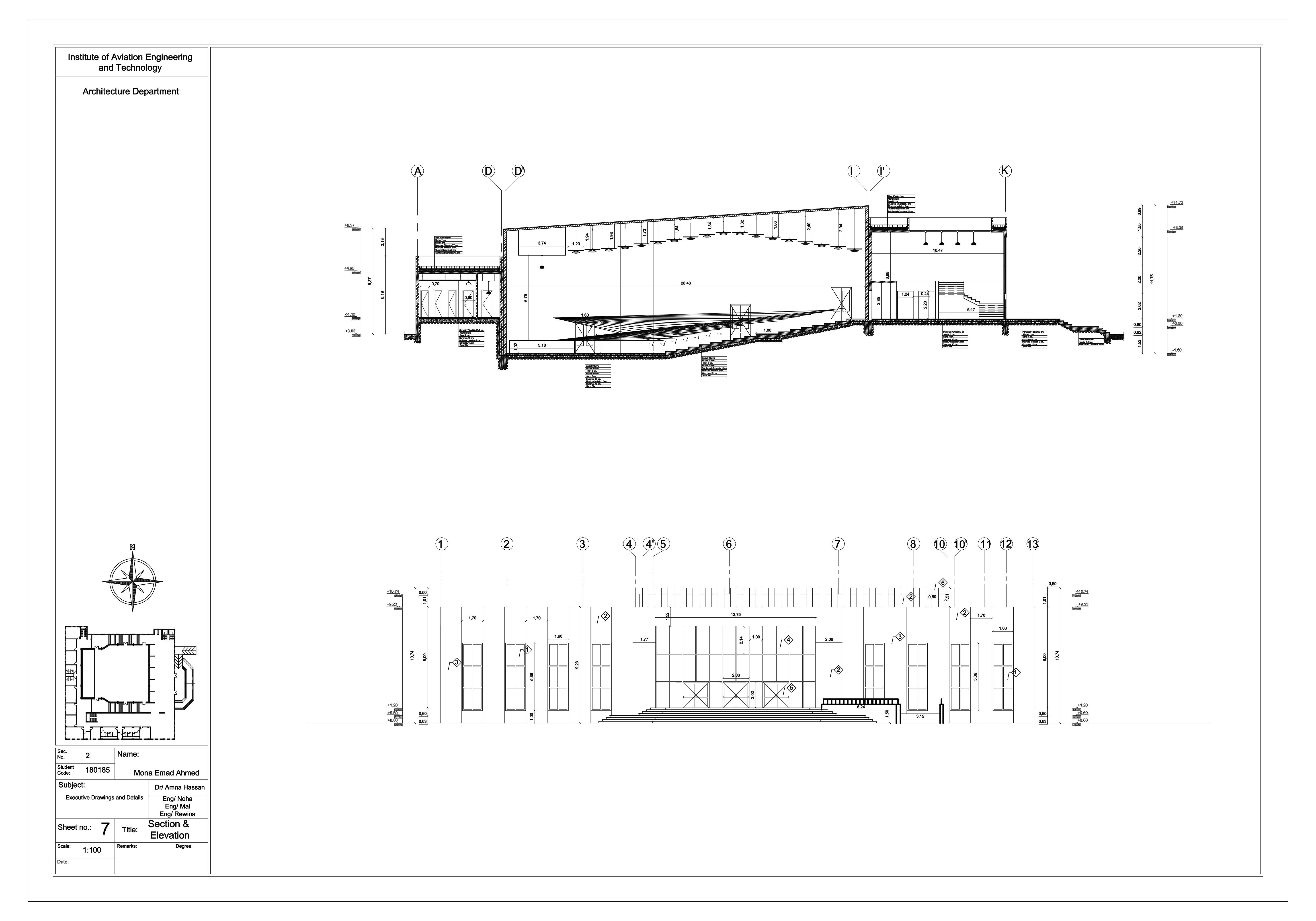 Theater Project " shop drawing "-8