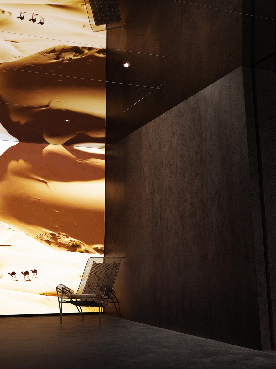 德赛斯岩板展厅丨中国济南丨半舍设计-11