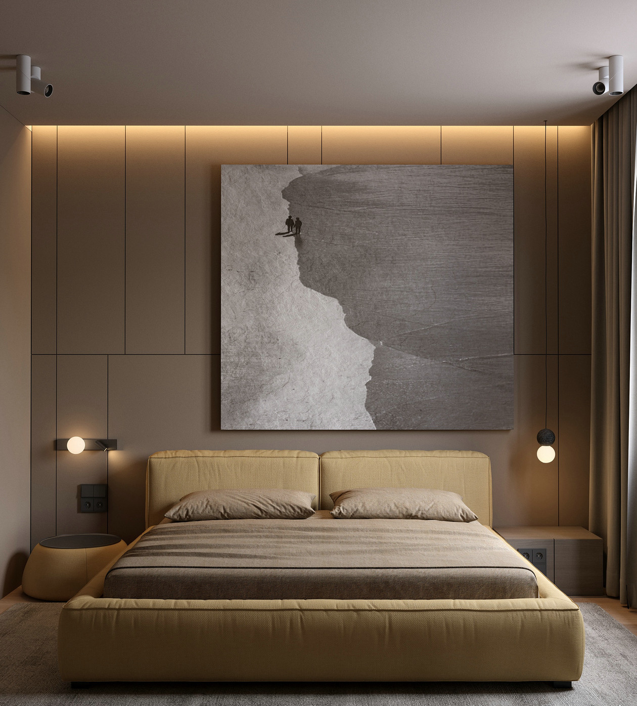 俄罗斯简约风住宅设计 打破沉静，随性演绎舒适美-24