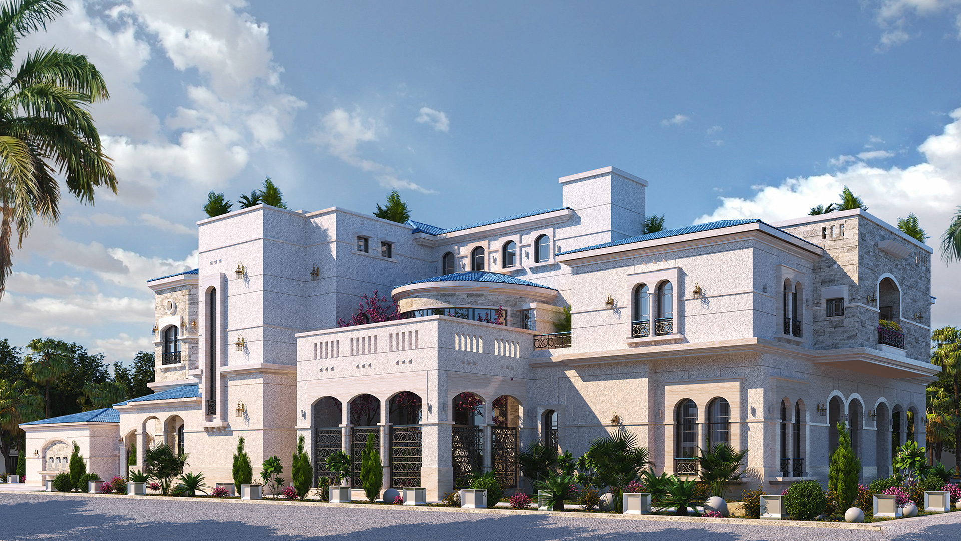 卡塔尔传统别墅丨卡塔尔多哈-11