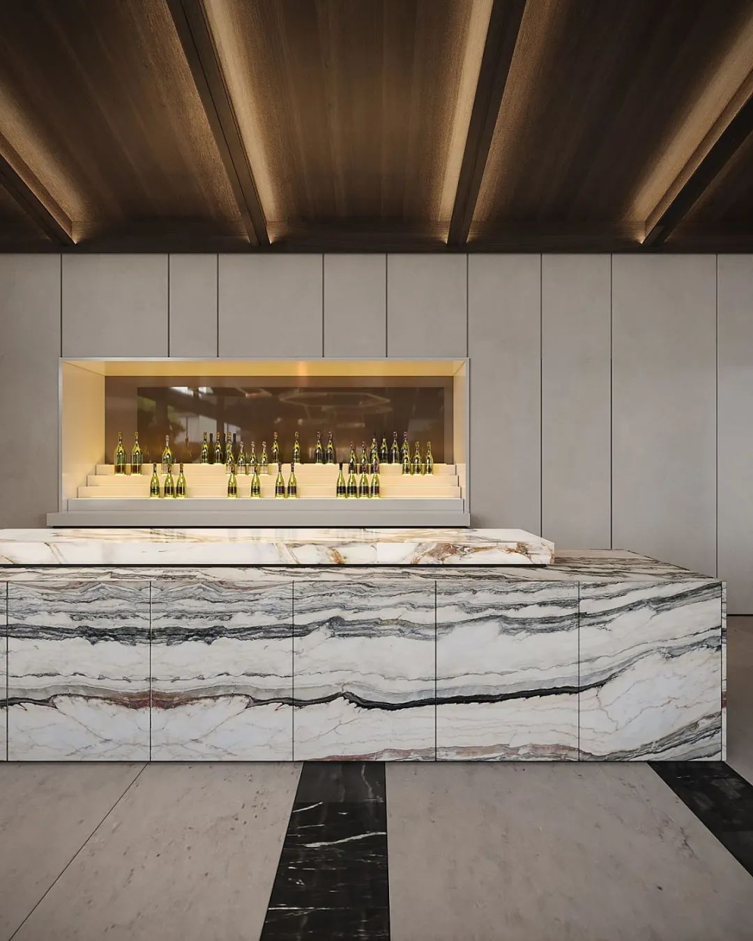 灰色奢华 · 1300㎡大宅设计丨IQOSA Architect-23