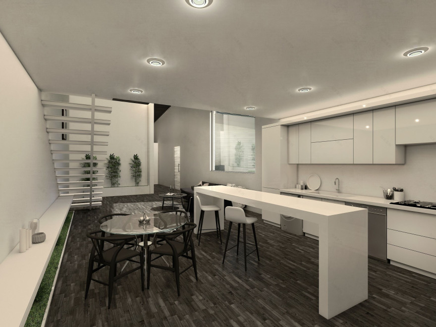 三角形的独立别墅 · Heram Architects 的绿色温室设计-38