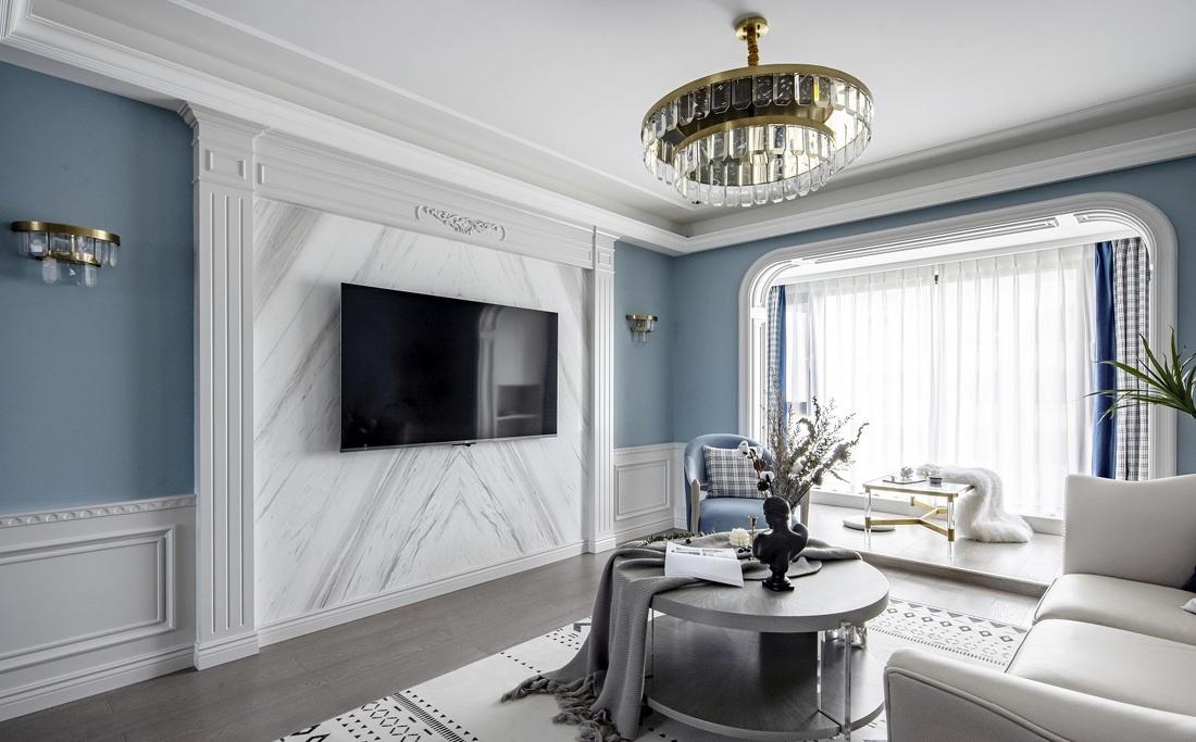 《梦·涟》·美式轻奢,打造 119㎡四口之家的理想生活丨施敏敏-13