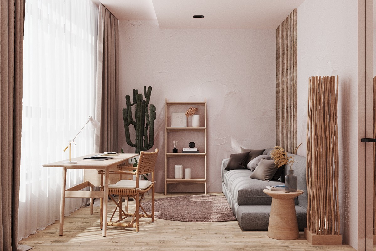 110m2空间设计--自然元素，温馨又高级！-15