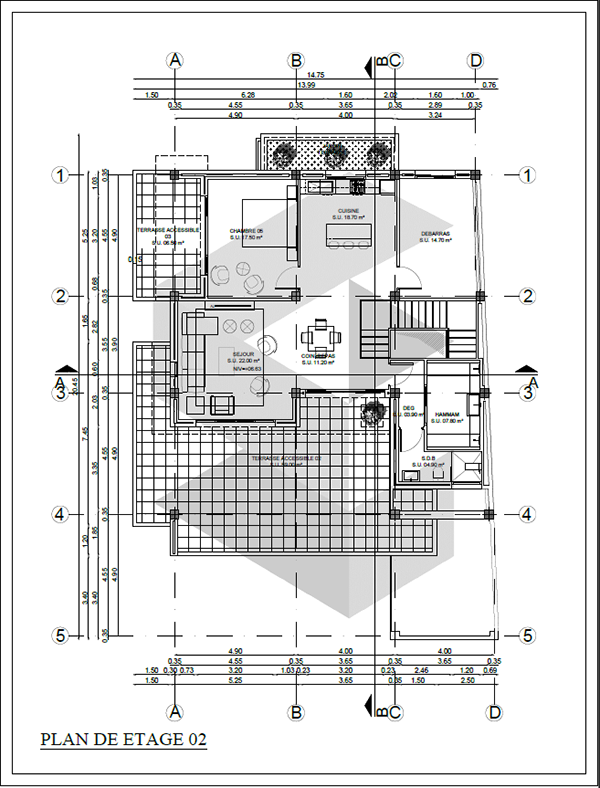 2D House Plan-6