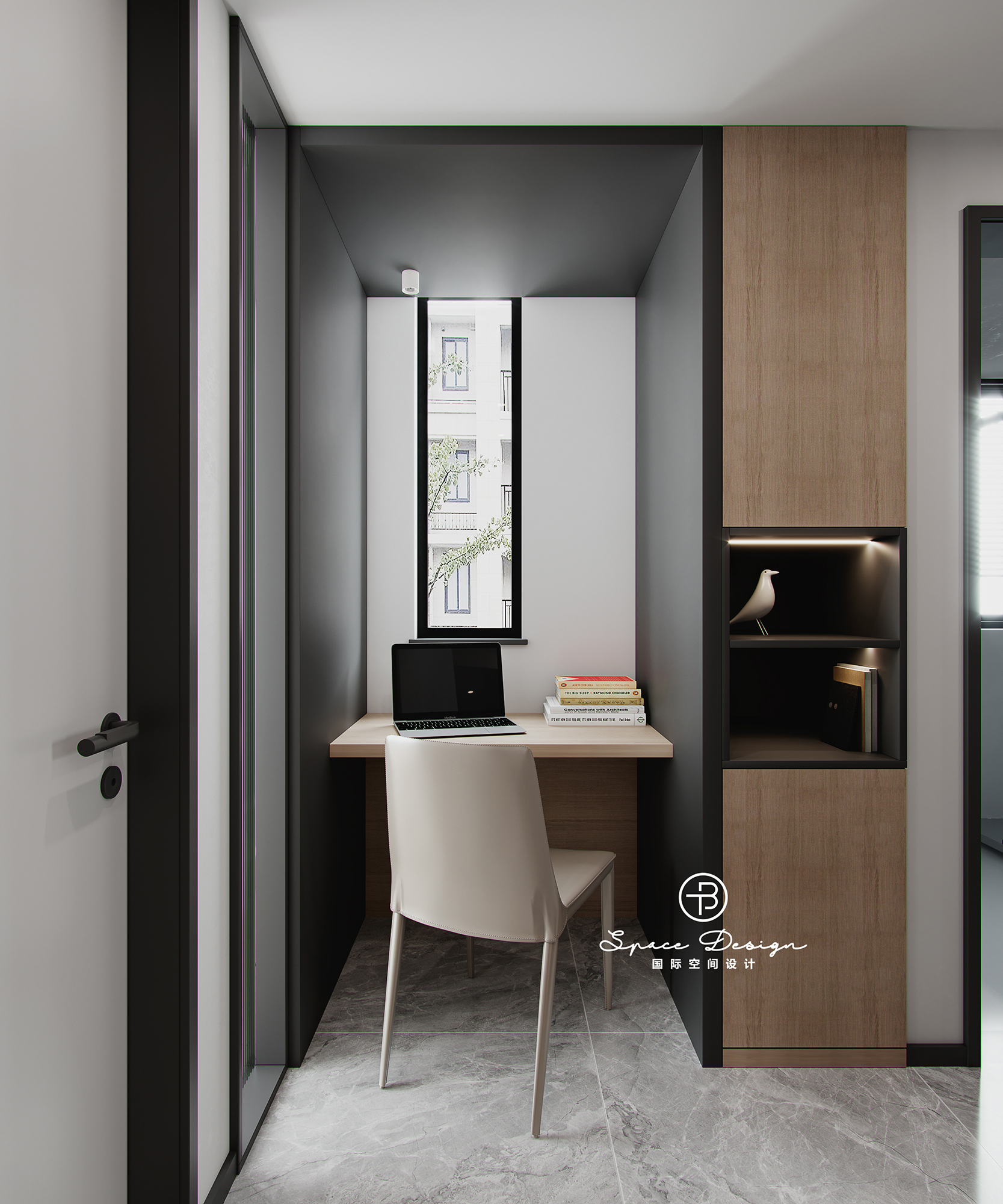 极致简约温暖治愈的家丨中国通州丨T·B 国际空间设计-23