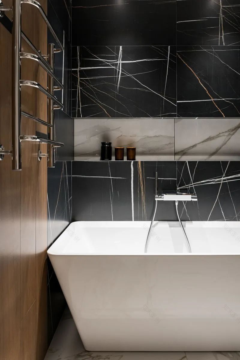 川谷堂 104㎡现代简约二人居丨Yulia Fambulova-36