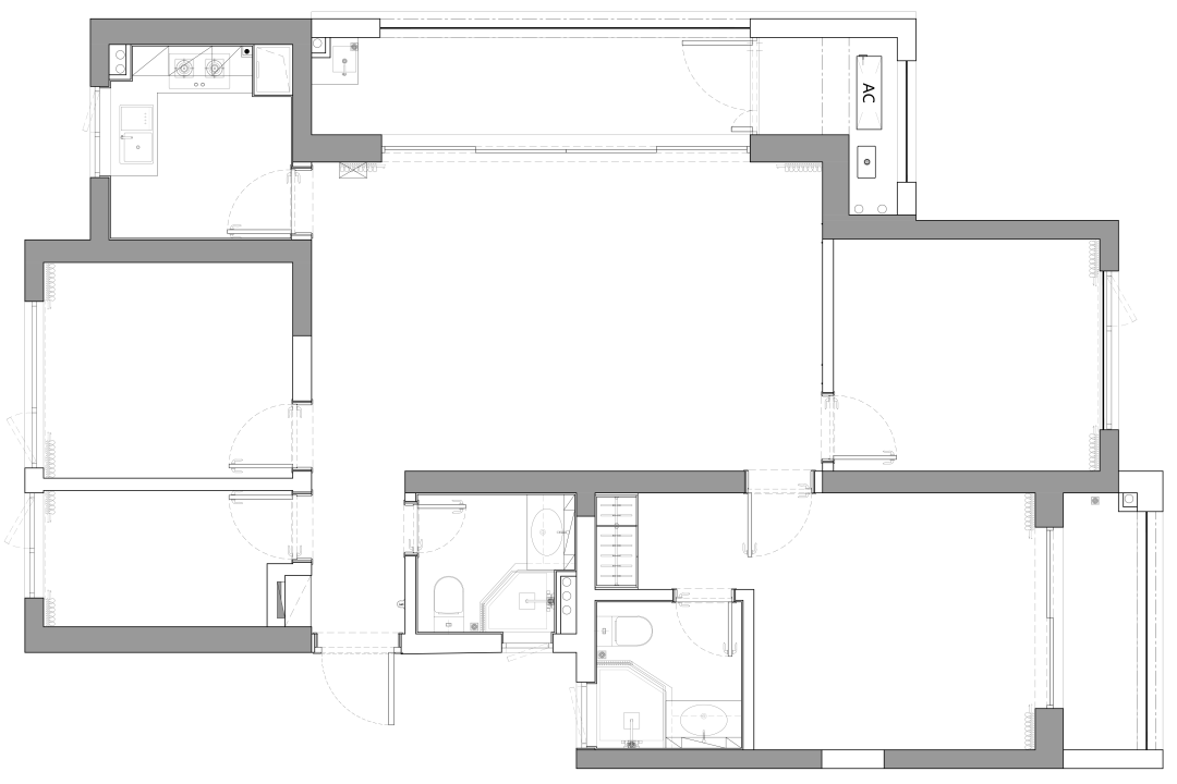 极简黑境·属于他们的暗调温柔丨中国杭州丨菲拉设计-67