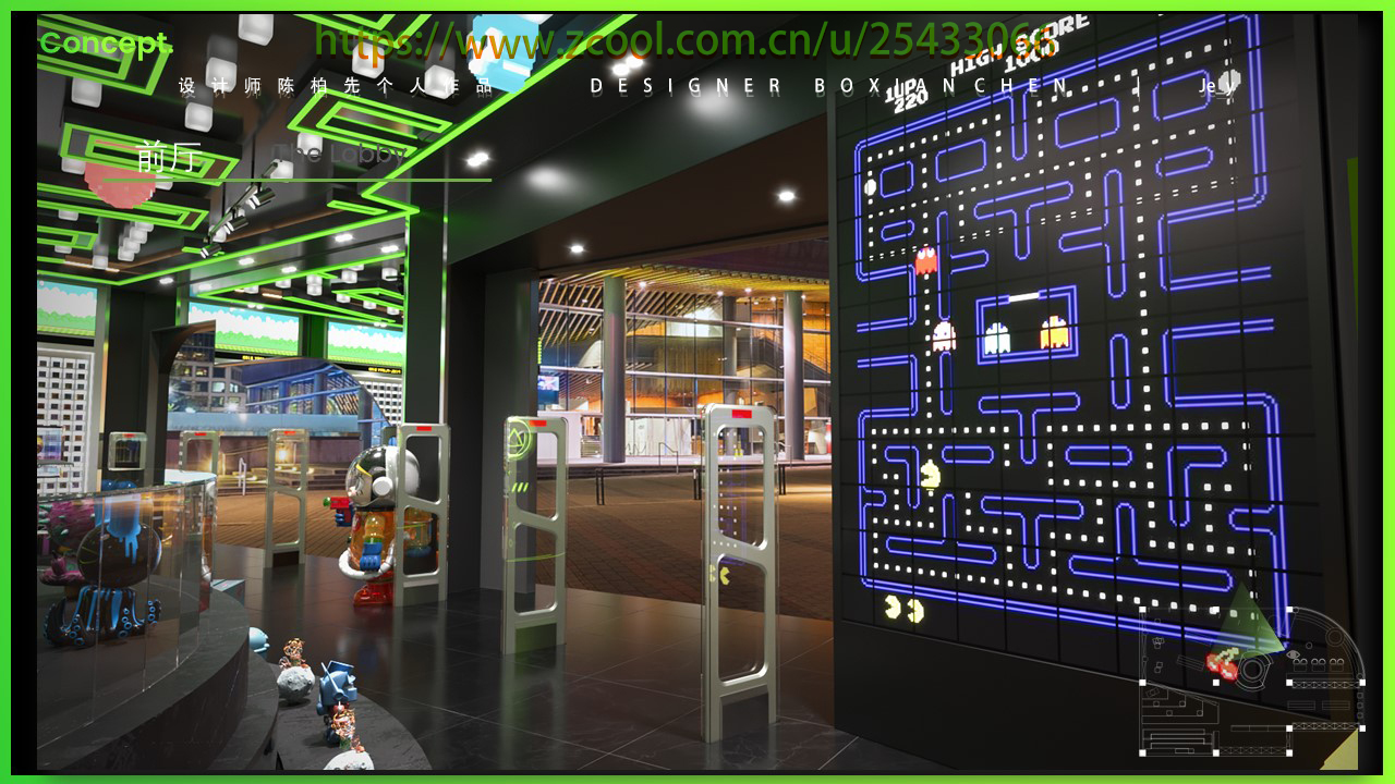 PIXEL · 潮玩店设计|概念方案-20