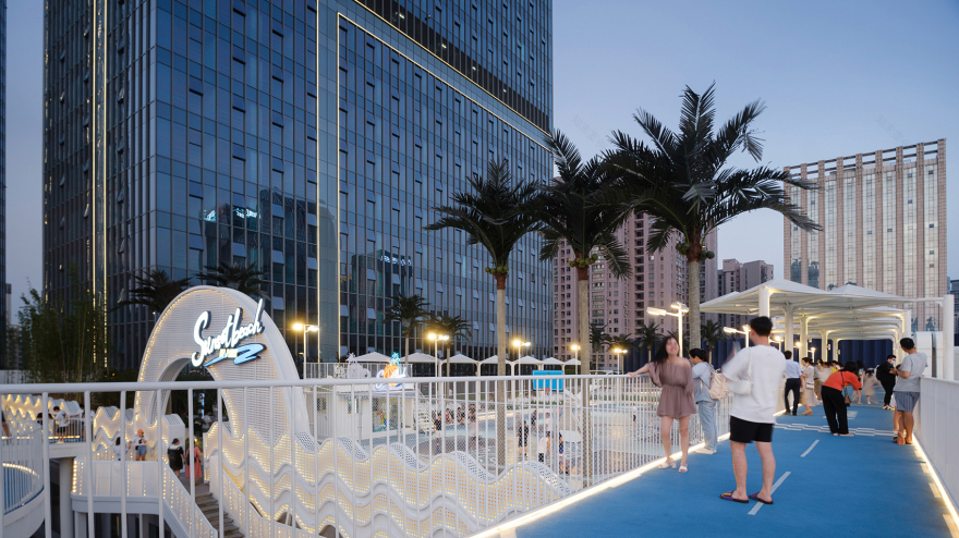 武汉江宸天街商业屋面景观丨中国武汉丨FLO景观设计事务所-31