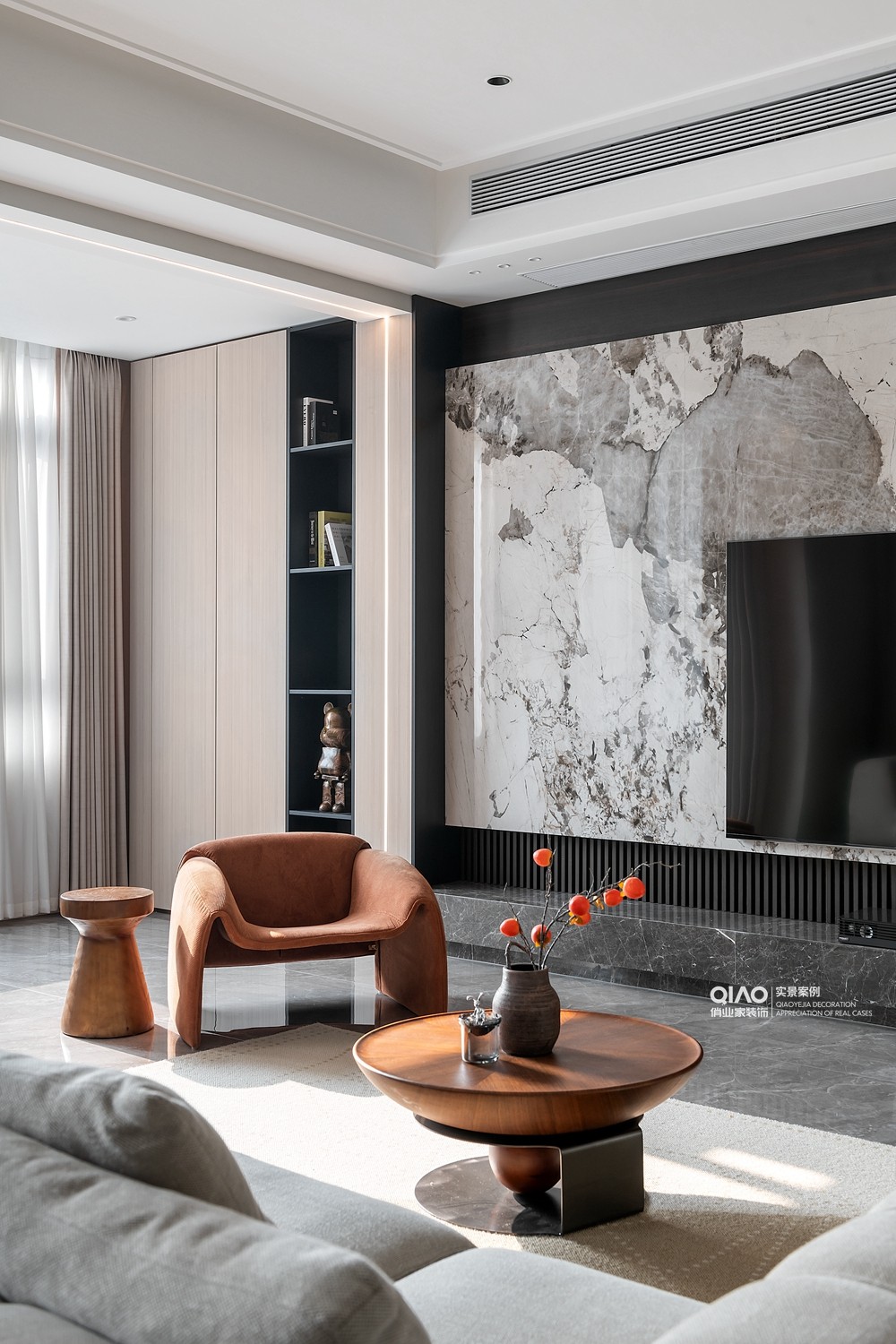 轻奢+法式混搭私宅丨中国重庆丨重庆俏业家装饰-34