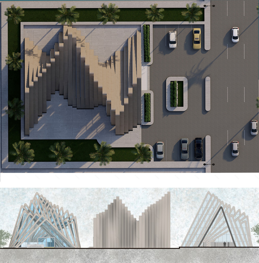 参数化展馆丨埃及开罗丨开罗大学工程学院建筑系-18