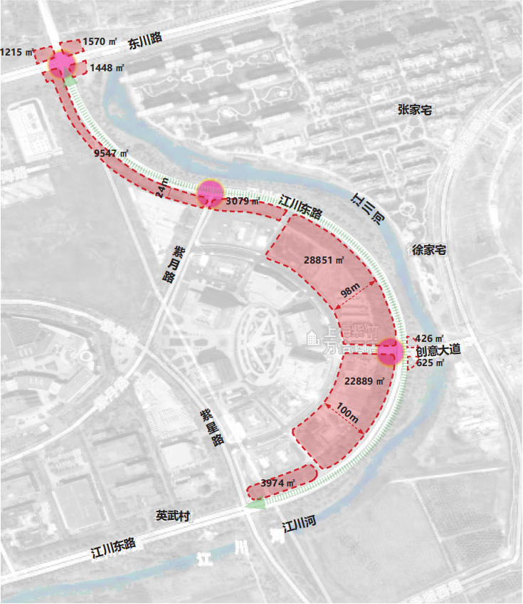 上海紫竹园区江川东路景观改造丨中国上海丨上海亦境建筑景观有限公司,上海交通大学设计学院风景园林研究所-5