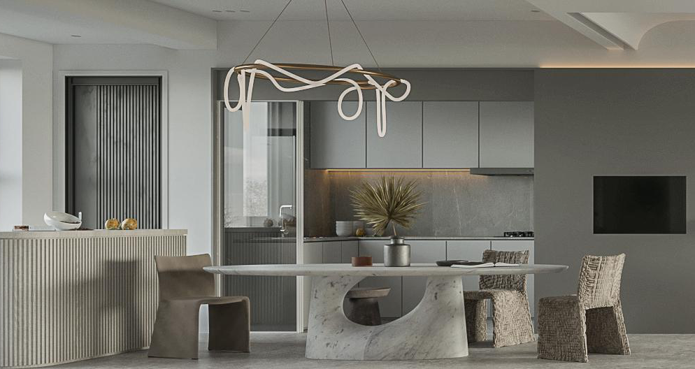 合肥 260㎡现代休闲风叠墅,打造三口之家生活艺术空间-30