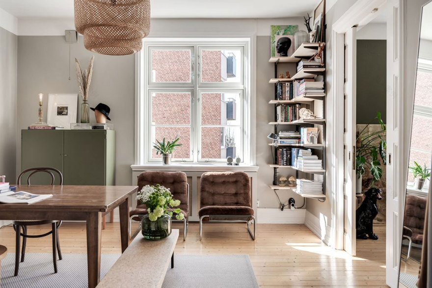 瑞典时尚公寓 | 海报与书籍的完美融合-8