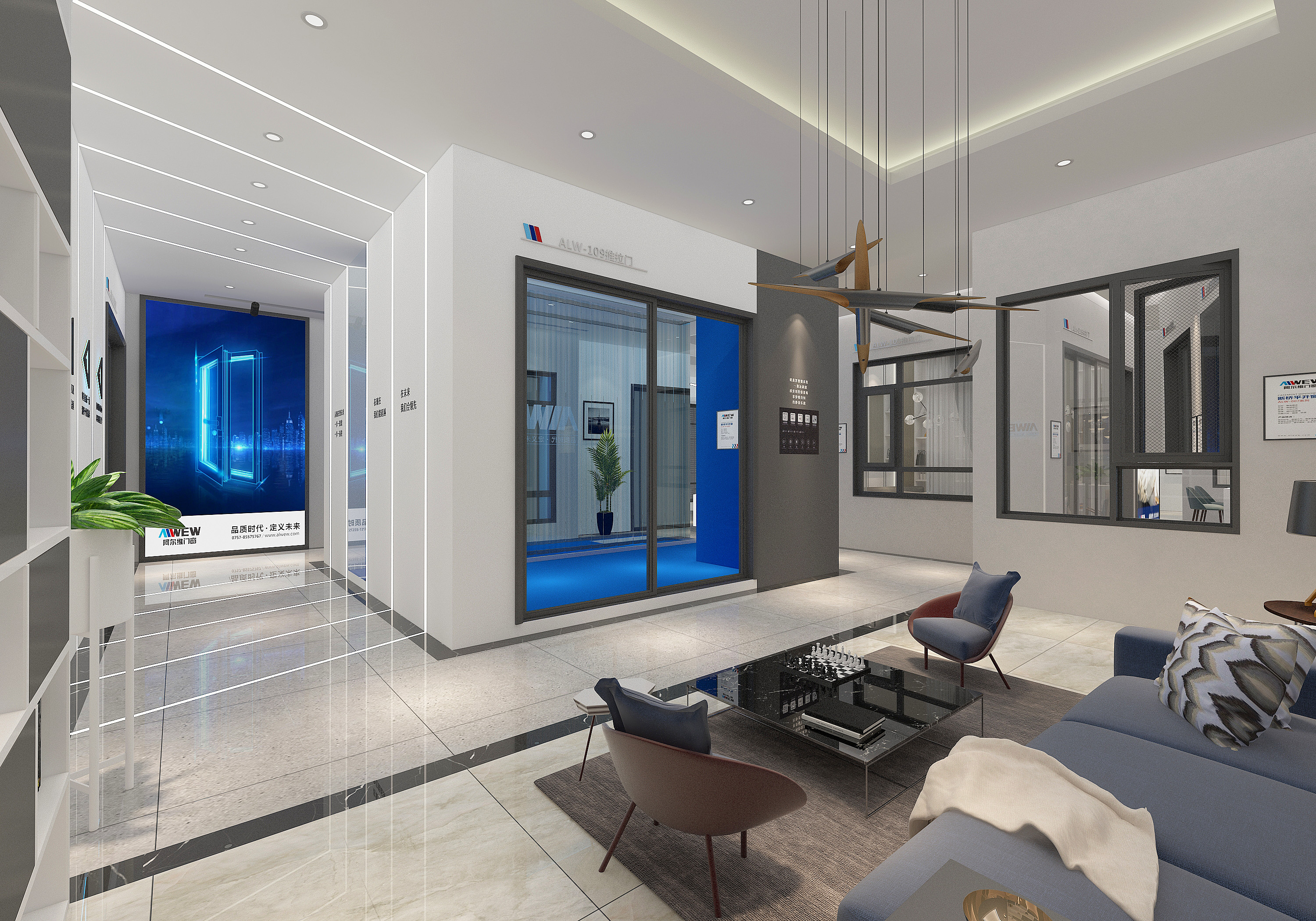 阿尔维企业展厅@展厅设计-4