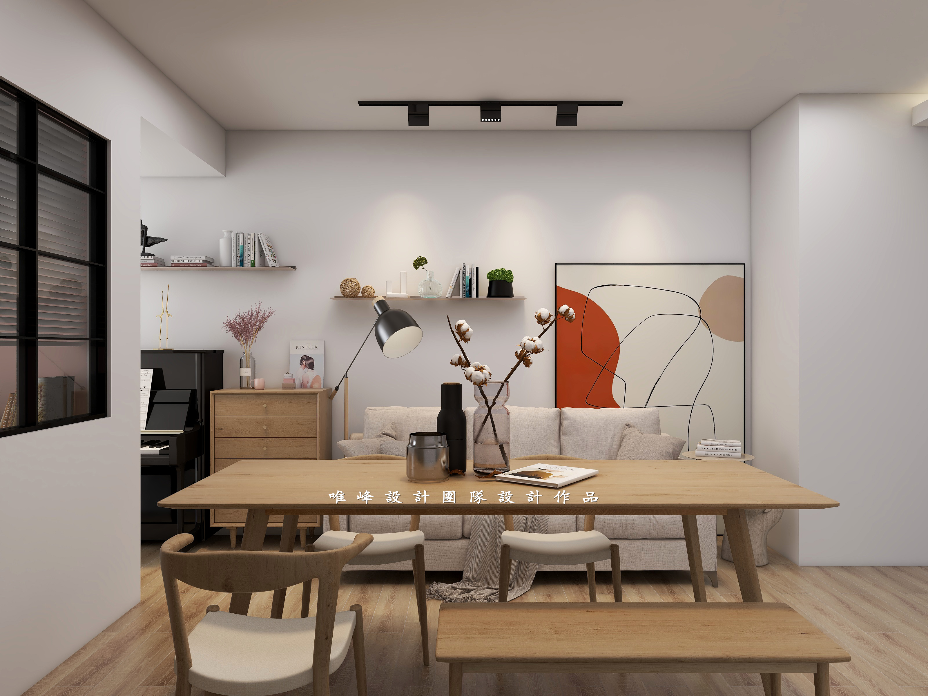 深圳口山设计：120㎡麒麟花园简约至上，凸显现代美感-5