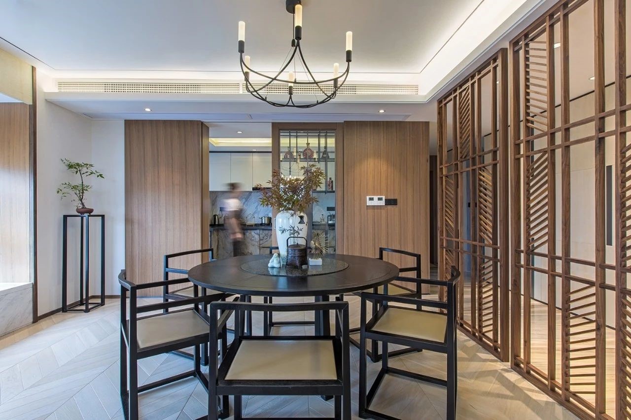 温州鸿泰设计 | 天豪公寓 精心雕琢的新中式170㎡-11