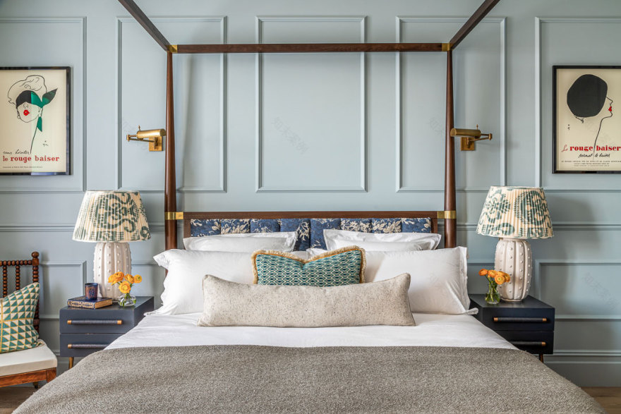 阳光加州风格伦敦镇屋设计-13