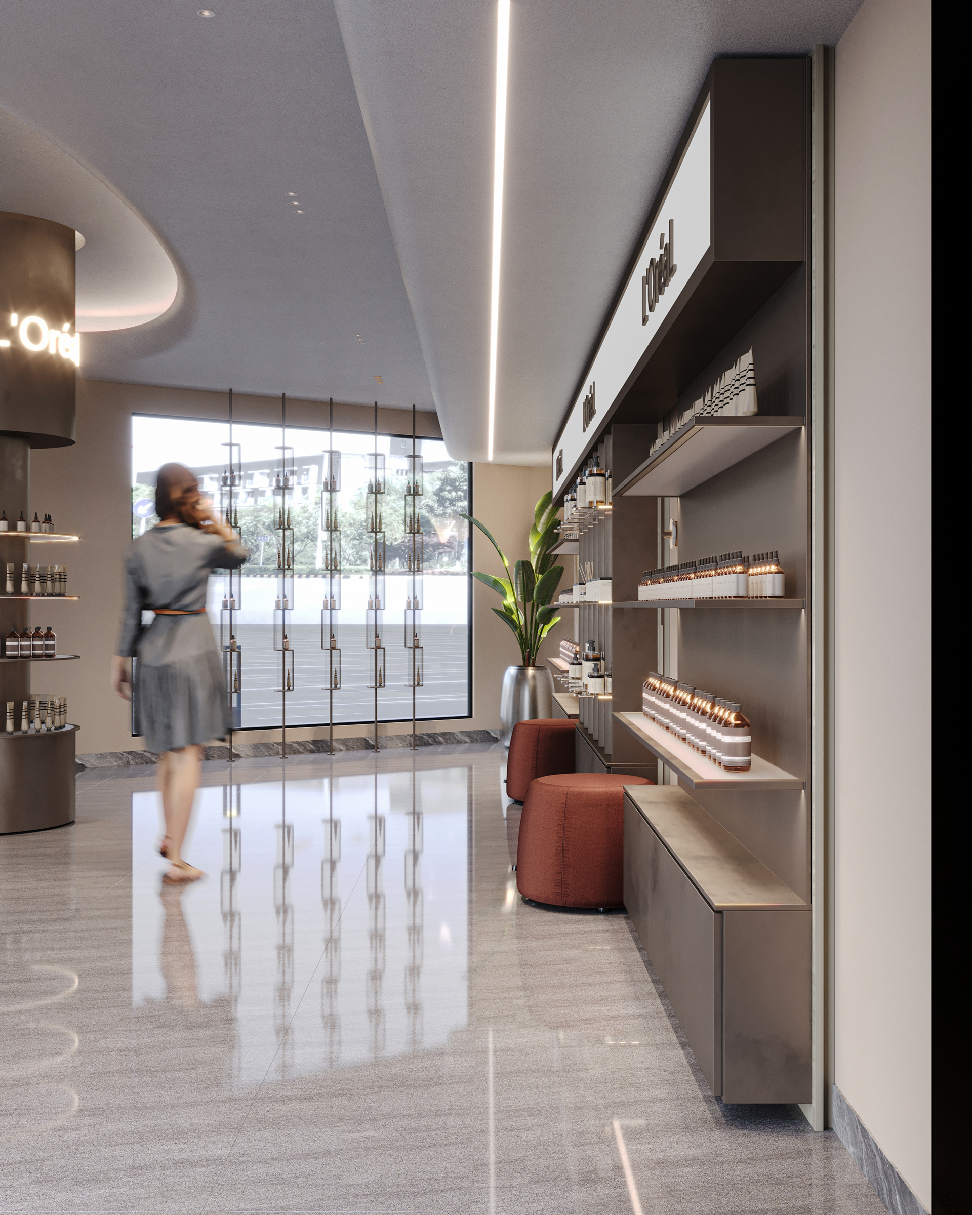 映象沙龙与化妆品店丨AXIOM DESIGN-18