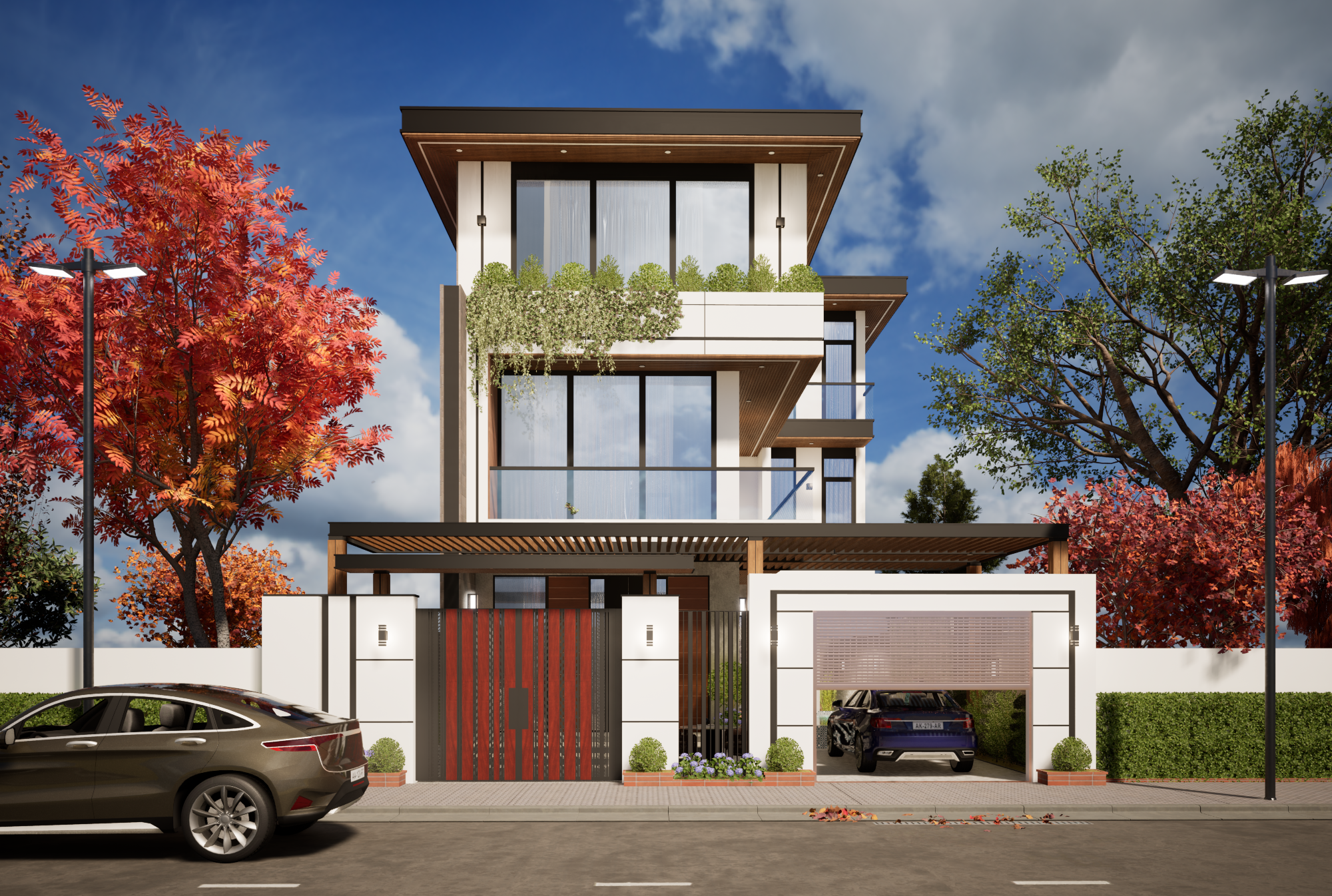 03:- Exterior villa visualization-1