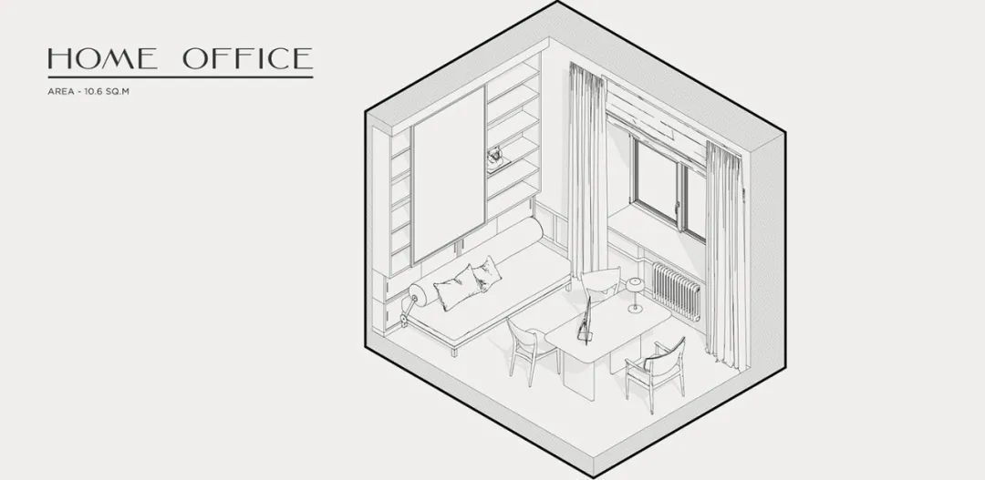 莫斯科 106㎡现代简约家居，融入苏联构成主义风格-47