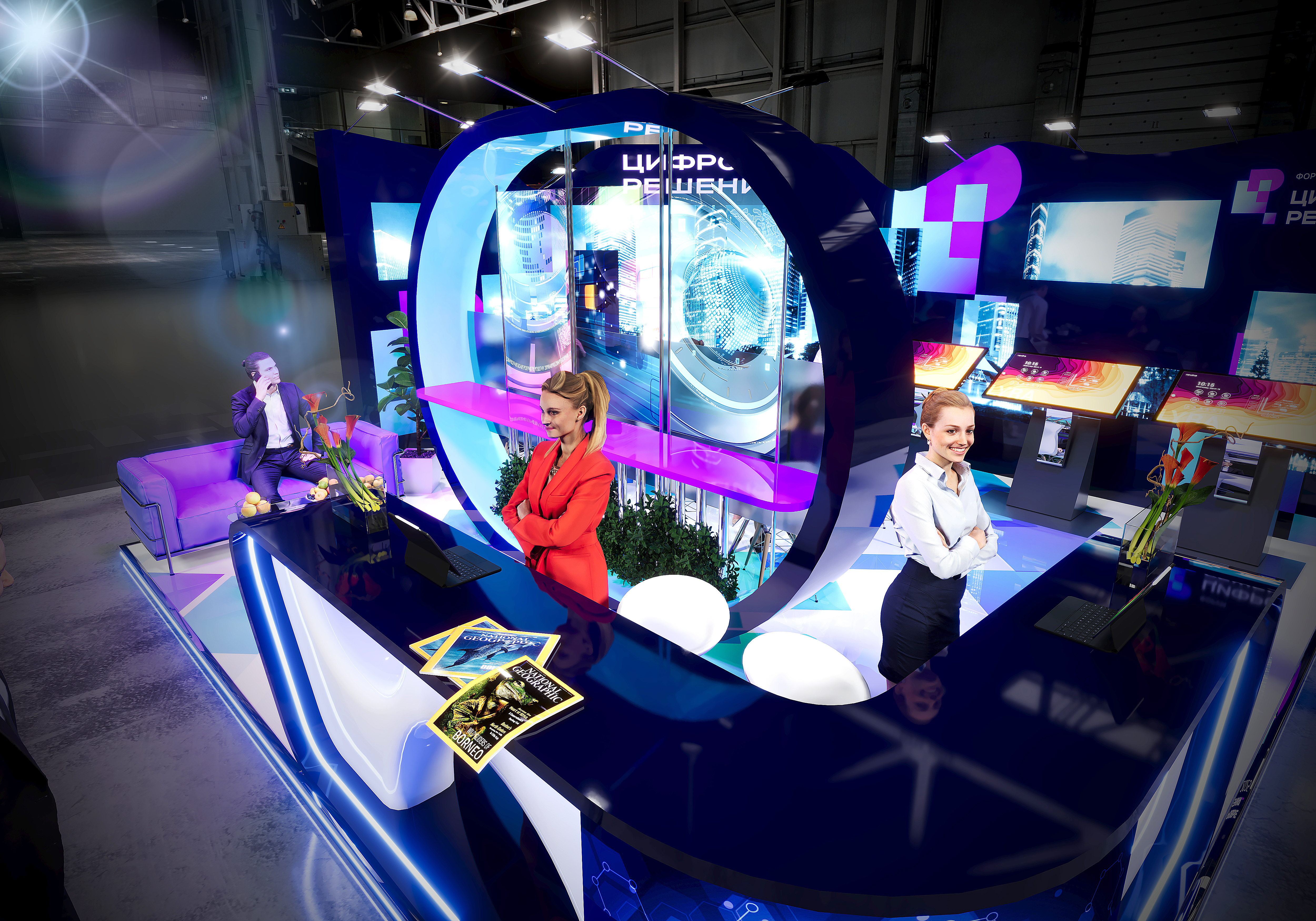 展览展台数字解决方案设计丨俄罗斯莫斯科丨Michail Koznev-20