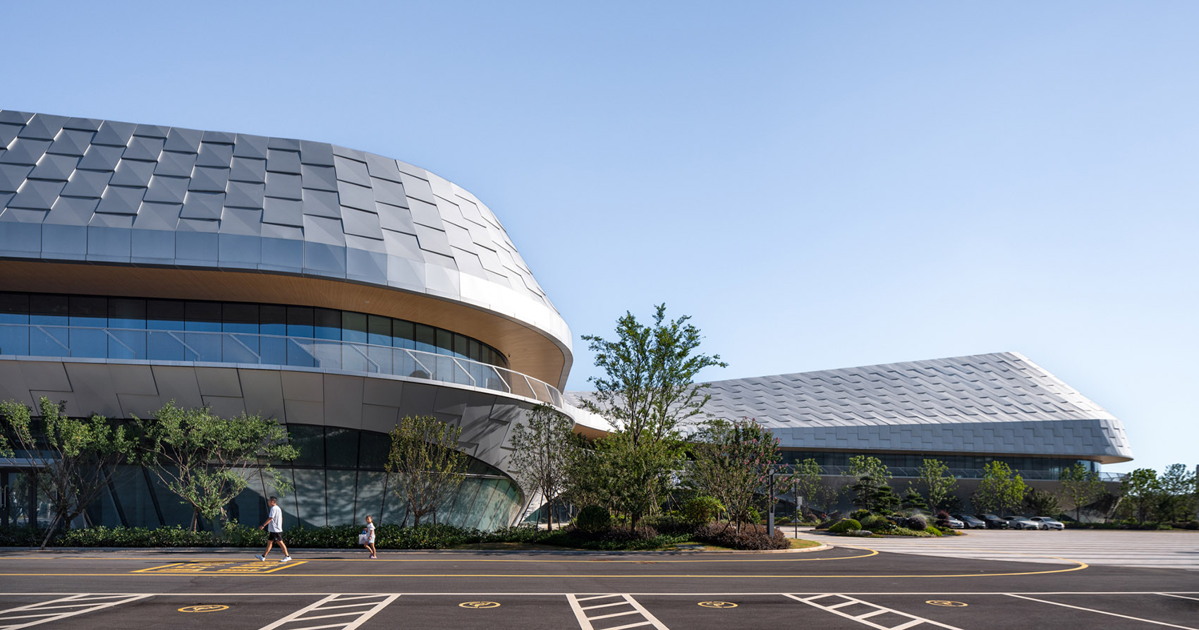 山川卧龙 · 江山市虎山运动公园游泳馆丨中国丨零壹城市建筑事务所-16