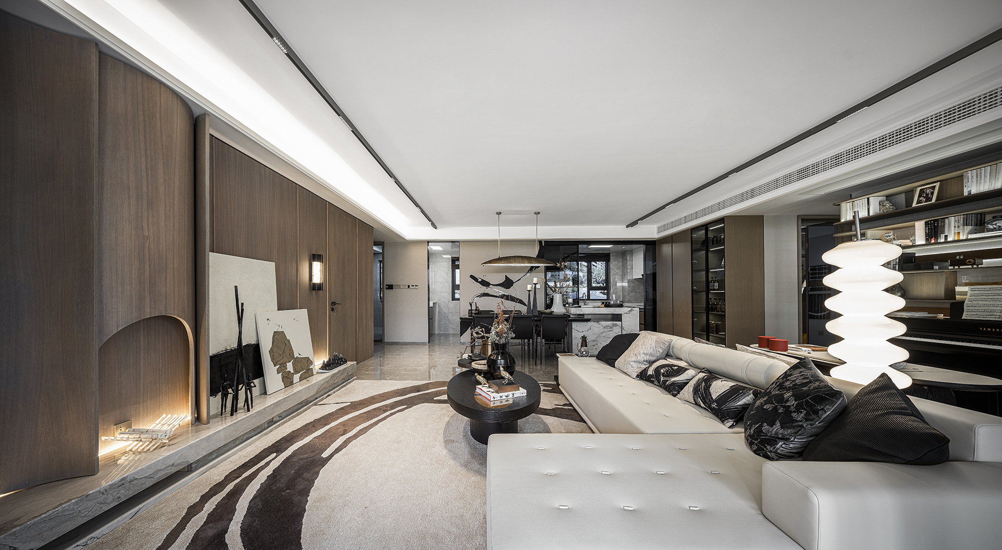 淮安中海·九樾样板间丨中国淮安丨柘壹设计Z ONE⁺-41