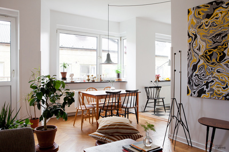 现代北欧简约风格样板间家装住宅空间案例-12