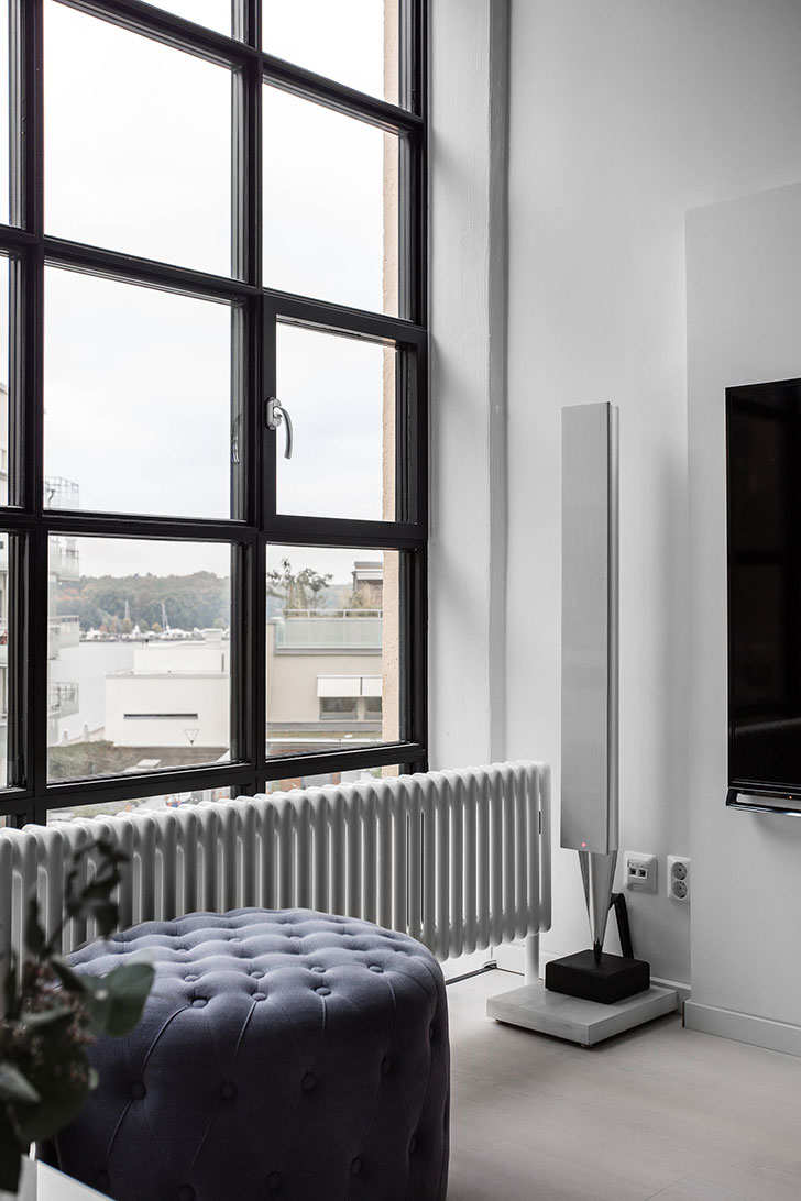 斯德哥尔摩 52 平米公寓，大窗打造纽约 loft 风格-10
